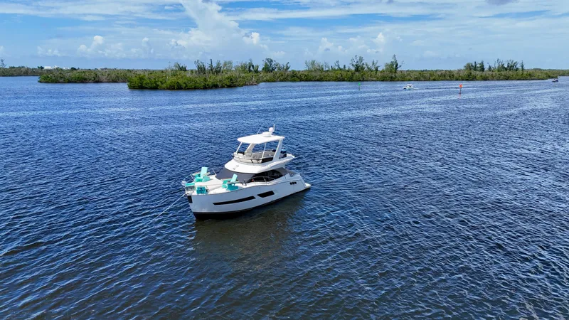 Slide: The Image of 2017 Carver - Exterior profile on the water - 26