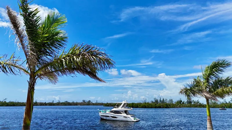 Slide: The Image of 2017 Carver - Exterior profile on the water - 27