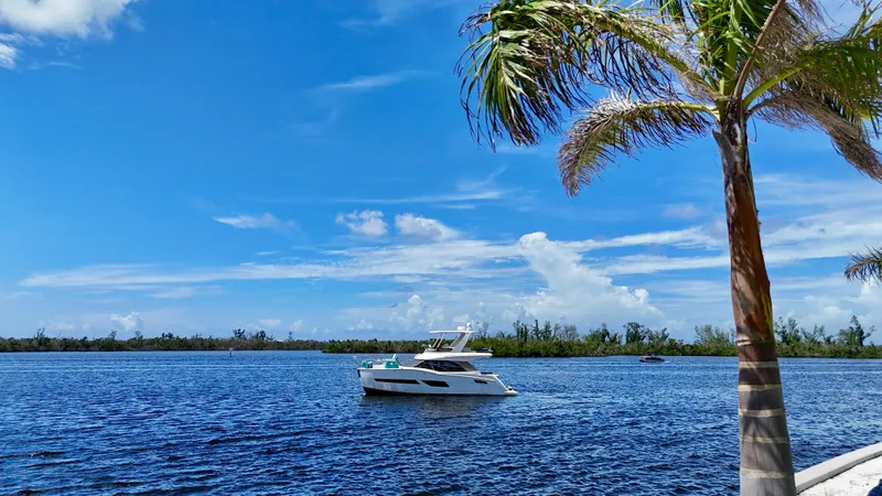Slide: The Image of 2017 Carver - Exterior profile on the water - 28