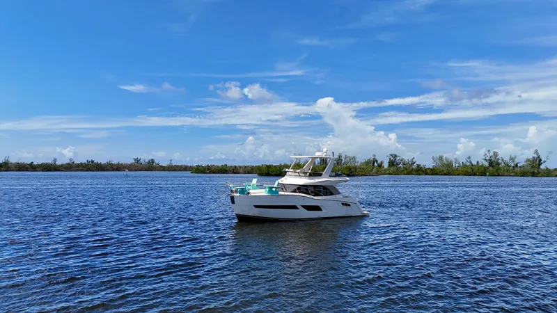 Slide: The Image of 2017 Carver - Exterior profile on the water - 29