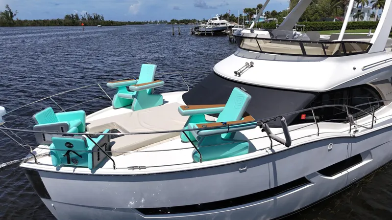 Slide: The Image of 2017 Carver - Exterior profile on the water - 30