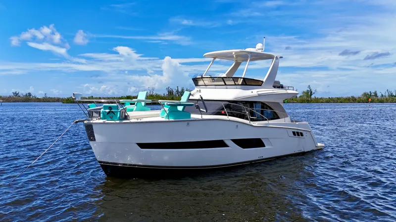 Slide: The Image of 2017 Carver - Exterior profile on the water - 53