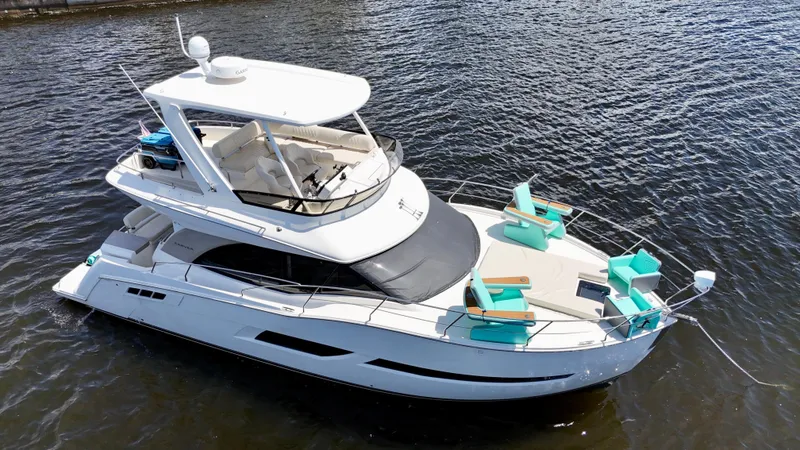 Slide: The Image of 2017 Carver - Exterior profile on the water - 58
