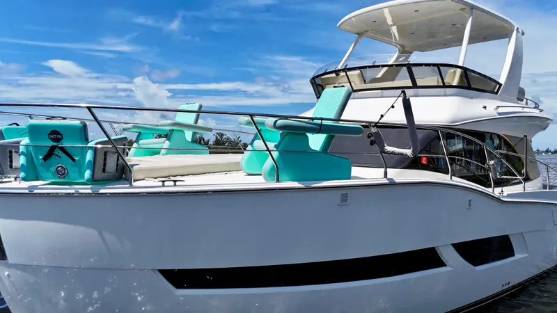 Slide: The Image of 2017 Carver - Exterior profile on the water - 63