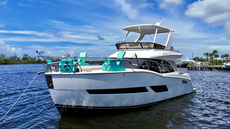 Slide: The Image of 2017 Carver - Exterior profile on the water - 16