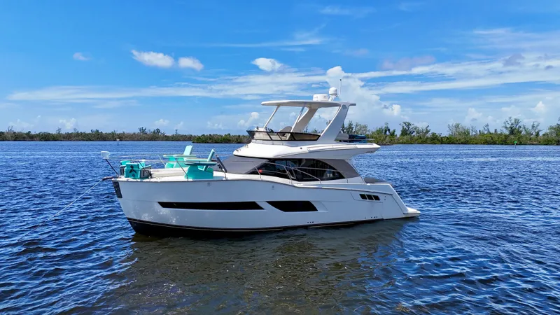 Slide: The Image of 2017 Carver - Exterior profile on the water - 25