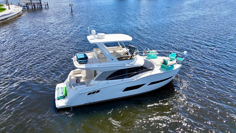 Slide: The Image of 2017 Carver - Exterior profile on the water - 57