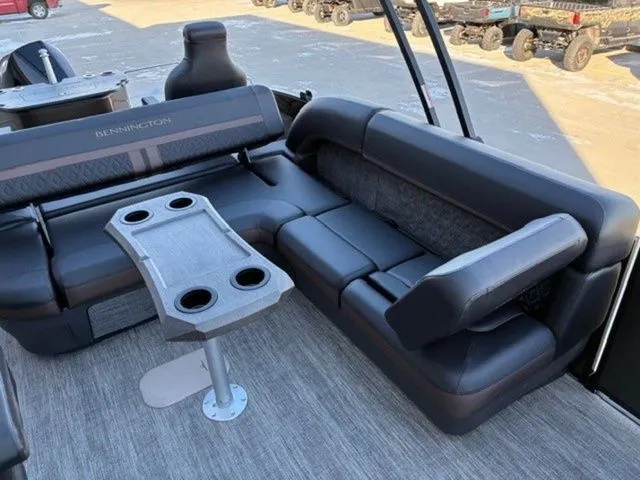 Slide: The Image of Bennington 24MSSE SPS Rear Fish Tritoon Pontoon 2026 - 13