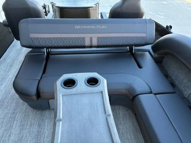 Slide: The Image of Bennington 24MSSE SPS Rear Fish Tritoon Pontoon 2026 - 24