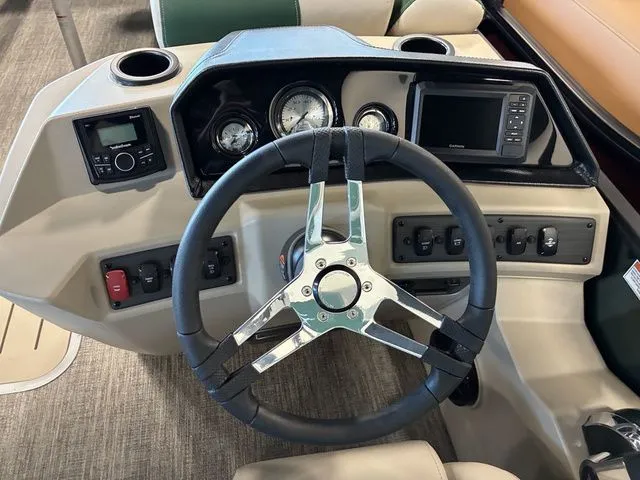 Slide: The Image of Bennington S Quad Bench 23 SSR Tritoon Pontoon 2026 - 23