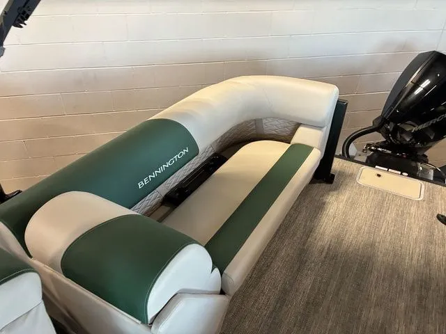 Slide: The Image of Bennington S Quad Bench 23 SSR Tritoon Pontoon 2026 - 26