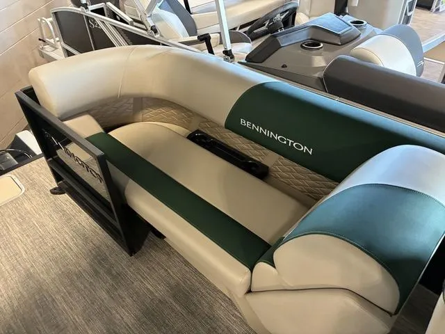 Slide: The Image of Bennington S Quad Bench 23 SSR Tritoon Pontoon 2026 - 27