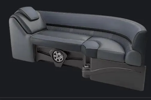 Slide: The Image of 2026 Avalon Catalina Platinum Quad Lounger interior with luxurious seating and modern design. - 2