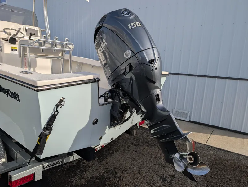 Slide: The Image of 2024 May-Craft 20 Cape Classic boat with Yamaha 150 outboard motor. - 5