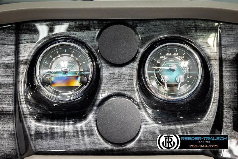 Slide: The Image of Dashboard of 2026 Avalon LSZ Vrl with speedometer and tachometer gauges. - 34
