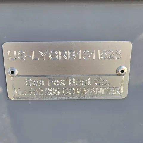 Slide: The Image of Sea Fox 288 Commander 2026 - 39