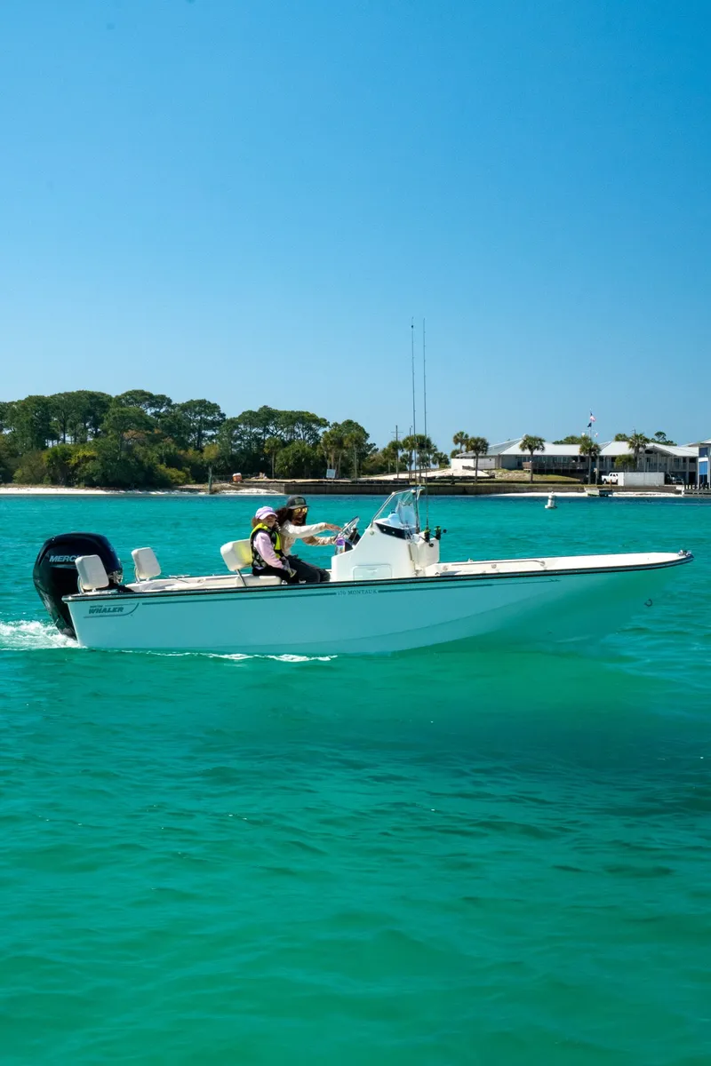 Slide: The Image of Boston Whaler 170 Montauk 2026 - 1