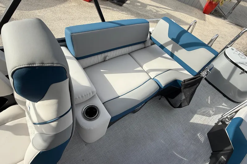 Slide: The Image of Luxurious seating on 2026 Avalon 2385 Catalina Quad Lounger, featuring modern design and comfort. - 21