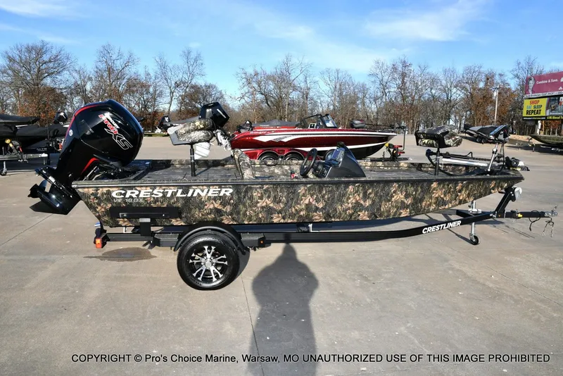 Slide: The Image of Crestliner VT 18 DX w/115HP Mercury Pro-XS 2018 - 15