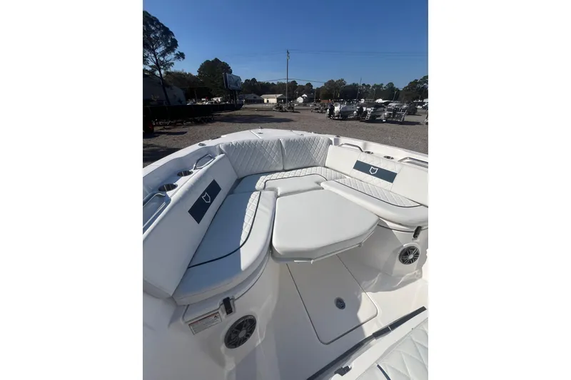 Slide: The Image of Sea Fox 268 Commander 2026 logo on boat exterior. - 14