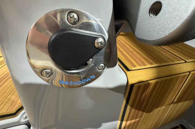 Slide: The Image of 2026 Supra SA washdown port with wooden deck detail. - 16