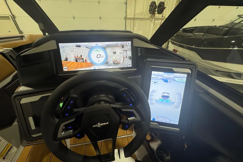 Slide: The Image of 2026 Supra SA dashboard with advanced digital displays and steering wheel controls. - 20