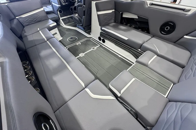Slide: The Image of 2026 Supra SE interior with spacious seating, modern design, and integrated audio system. - 11