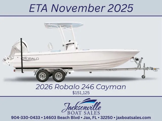 Slide: The Image of Robalo 246 Cayman 2026 - 7