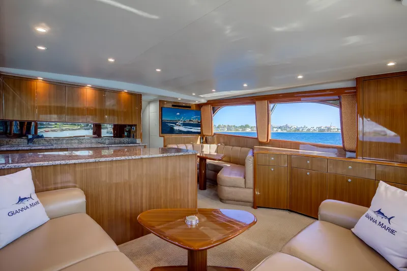 Slide: The Image of Viking 56 GIANNA MARIE -Galley & Dinette - 10