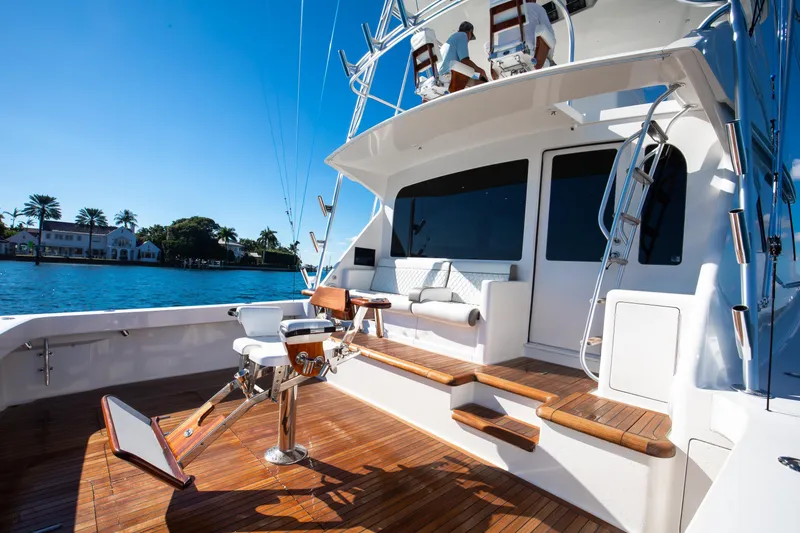 Slide: The Image of Viking 56 GIANNA MARIE - Cockpit & Fighting Chair - 27