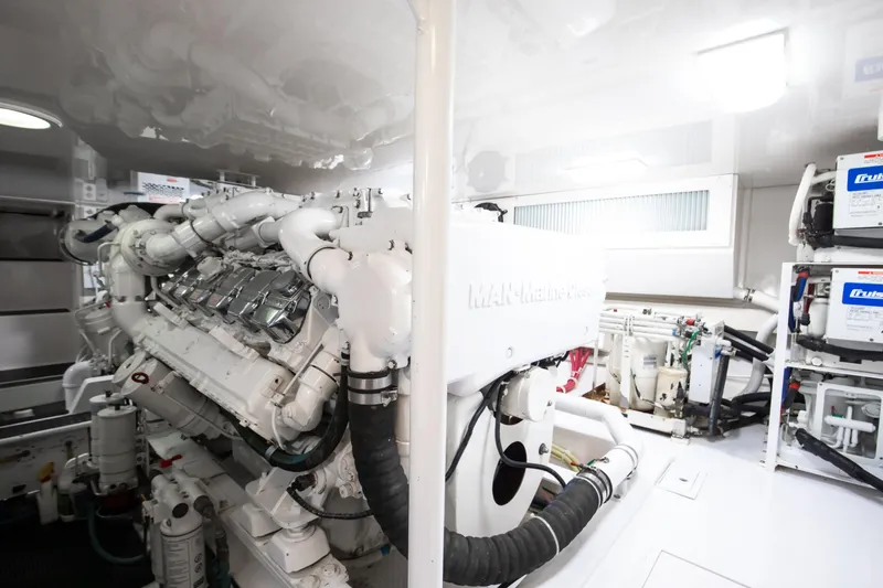 Slide: The Image of Viking 56 GIANNA MARIE - Engine Room - 32
