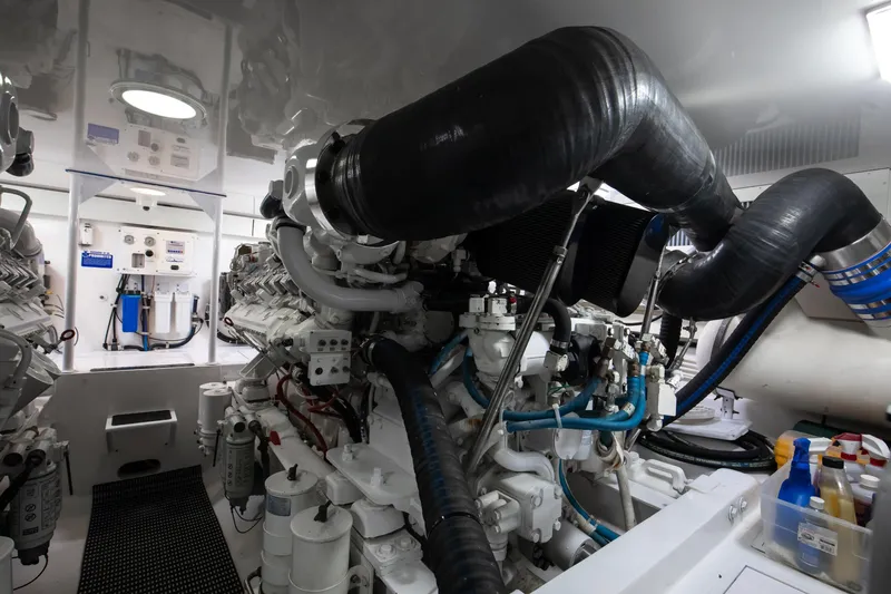 Slide: The Image of Viking 56 GIANNA MARIE - Engine Room - 34