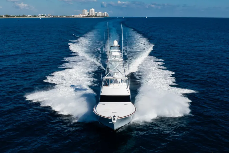 Slide: The Image of Viking 56 GIANNA MARIE - Bow Profile Running Shot - 37