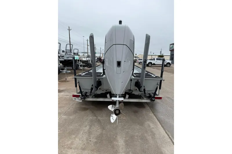 Slide: The Image of 2026 Mamba 24 Cat Elite boat with sleek design and modern features. - 5