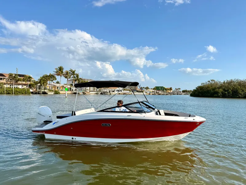 Slide: The Image of Sea Ray SPX 210 Outboard 2026 - 2