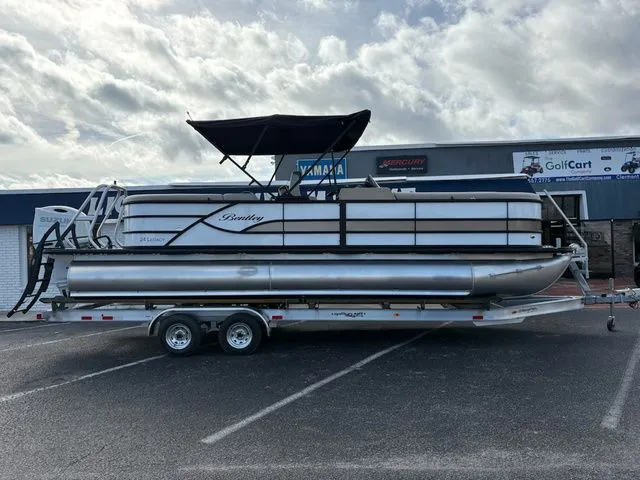 Slide: The Image of Bentley Pontoons Legacy Navigator 243 2026 - 2