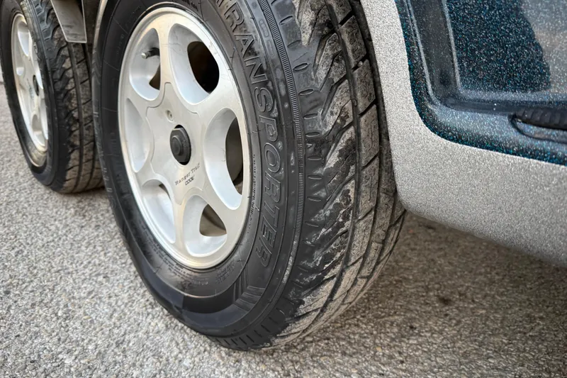 Slide: The Image of Lowrance Eagle 9 fishfinder on 2007 Ranger Z19 Comanche boat dashboard. - 26