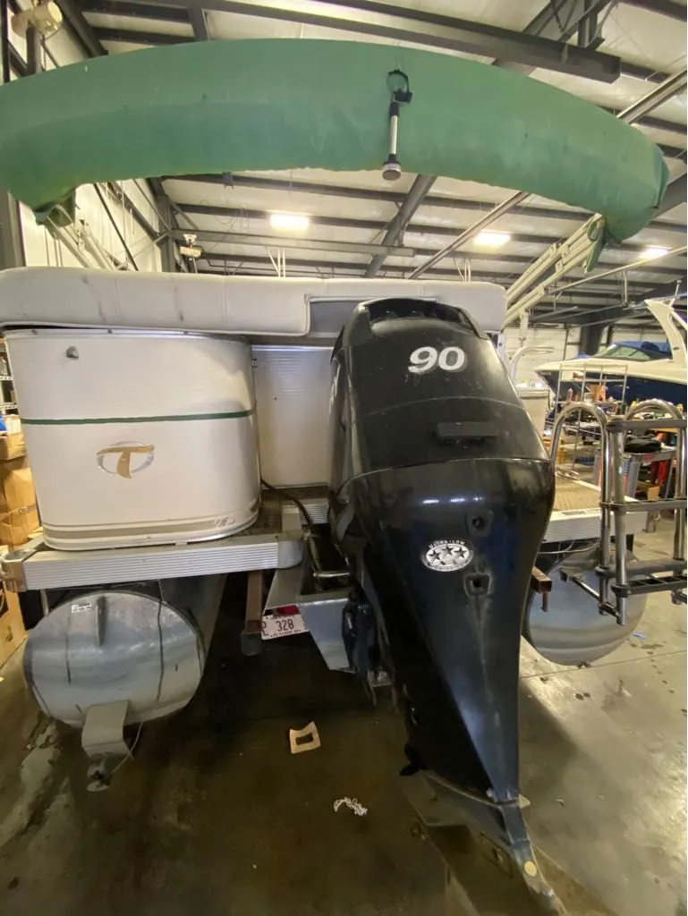 Slide: The Image of Tahoe Blue Ridge 20' Pontoon 2008 - 5