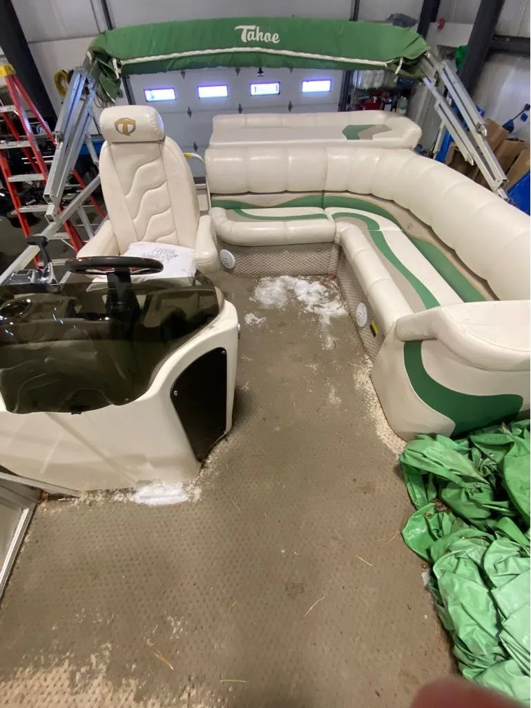 Slide: The Image of Tahoe Blue Ridge 20' Pontoon 2008 - 6