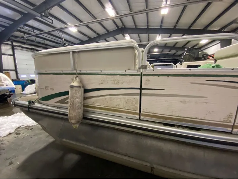 Slide: The Image of Tahoe Blue Ridge 20' Pontoon 2008 - 8