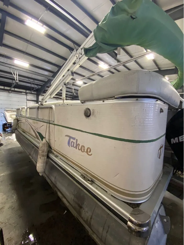 Slide: The Image of Tahoe Blue Ridge 20' Pontoon 2008 - 9