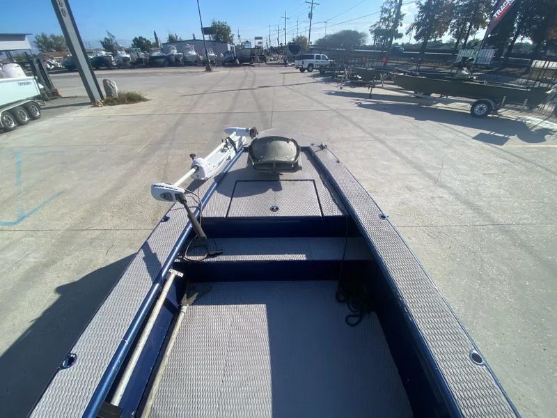 Slide: The Image of Cottonmouth custom 18 mud boat 2014 - 18