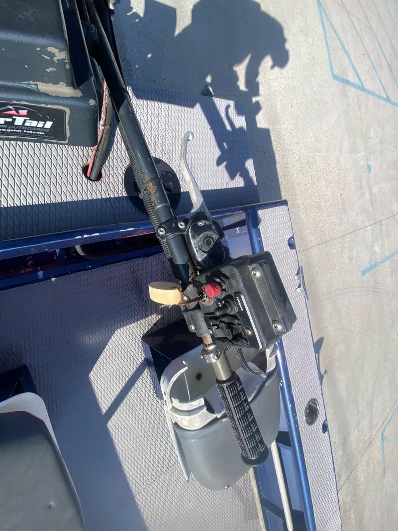 Slide: The Image of Cottonmouth custom 18 mud boat 2014 - 3