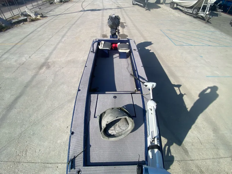 Slide: The Image of Cottonmouth custom 18 mud boat 2014 - 7