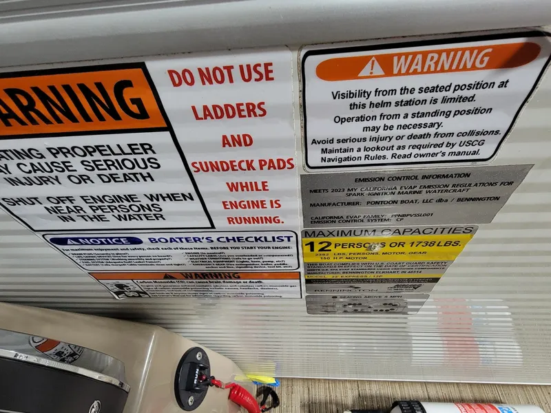 Slide: The Image of Bennington 23SXL EXP TRI 2023 - 23