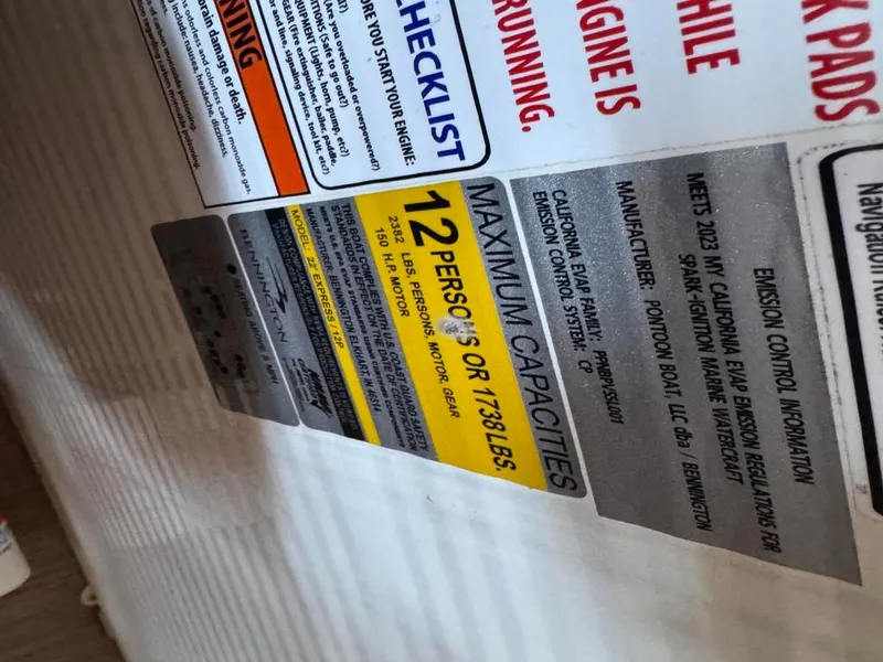 Slide: The Image of Bennington 23SXL EXP TRI 2023 - 24