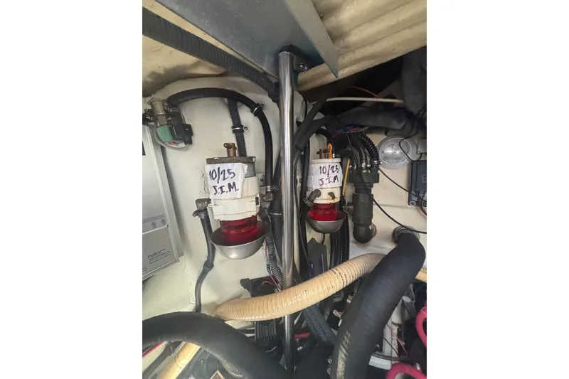 Slide: The Image of Electrical system inside 2006 Formula 34 Performance Cruiser boat. - 53