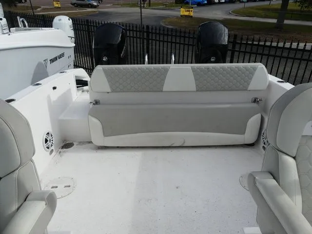 Slide: The Image of Twin Vee 240 Dual Console GFX 2023 - 9