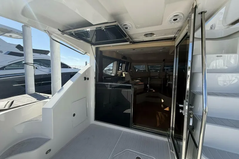 Slide: The Image of 2008 Sea Ray 47 Sedan Bridge - Galley - 15