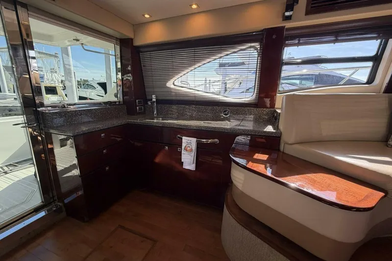Slide: The Image of 2008 Sea Ray 47 Sedan Bridge - Galley - 17